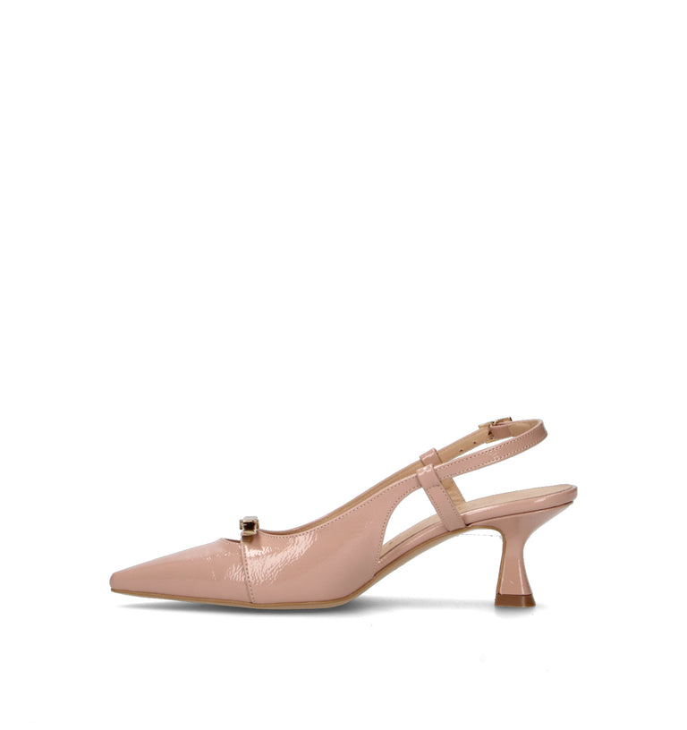 REBECCA VAN DIK Slingback donna nude