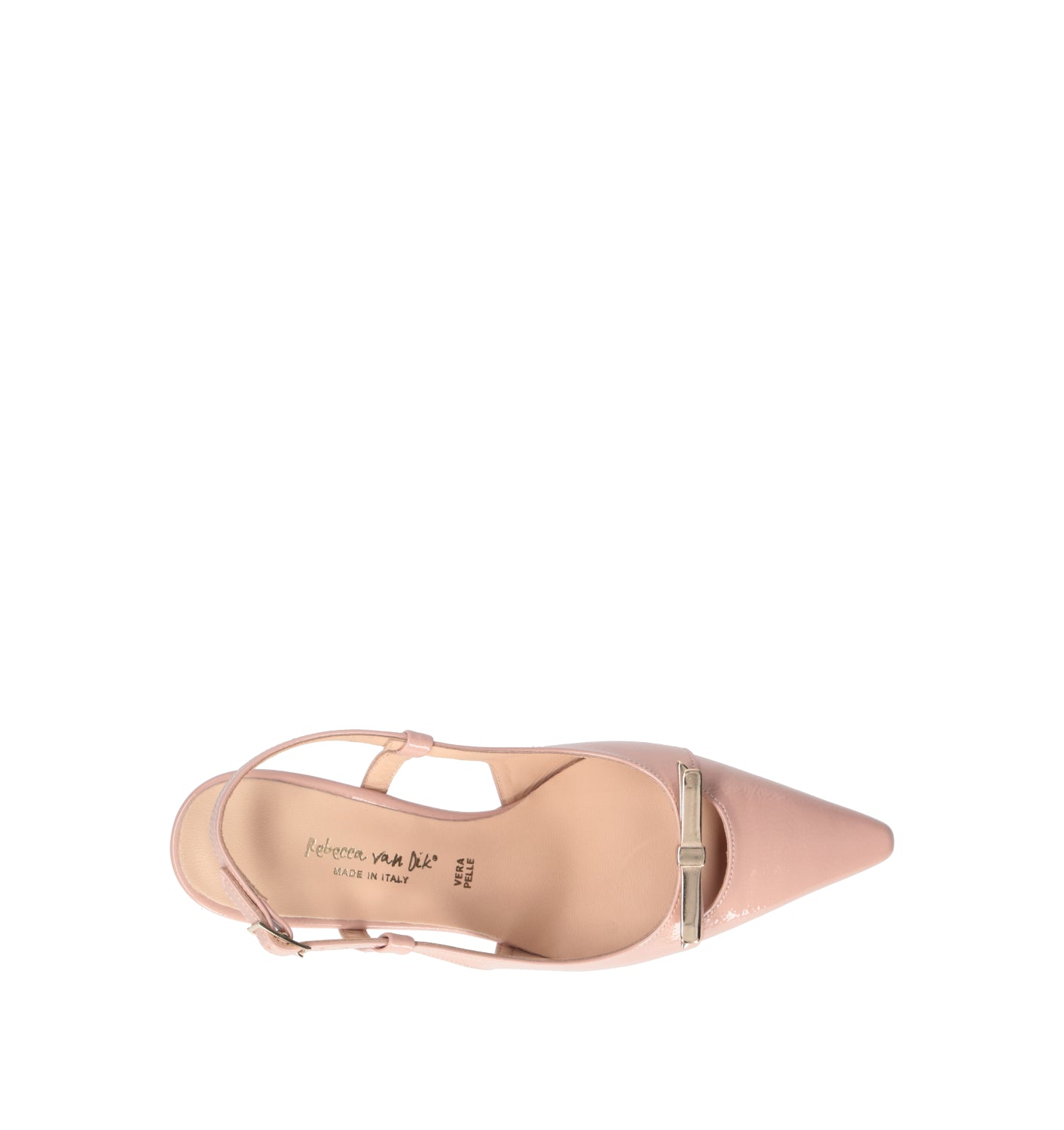 REBECCA VAN DIK Slingback donna nude