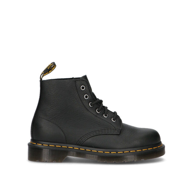 DR. MARTENS - 101 UB Anfibio donna nero in pelle