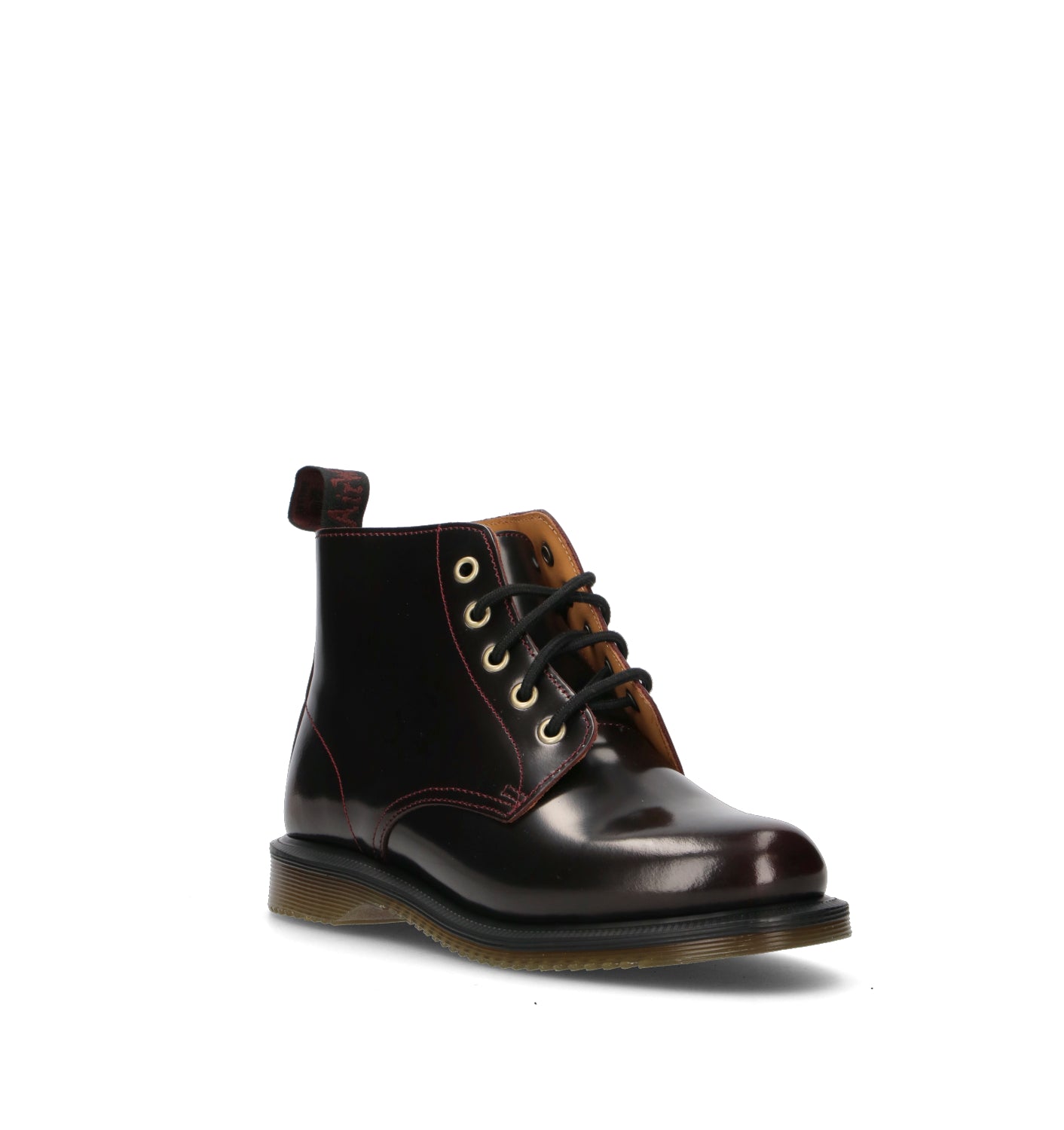 DR. MARTENS EMMELINE Anfibio donna bordeaux in pelle