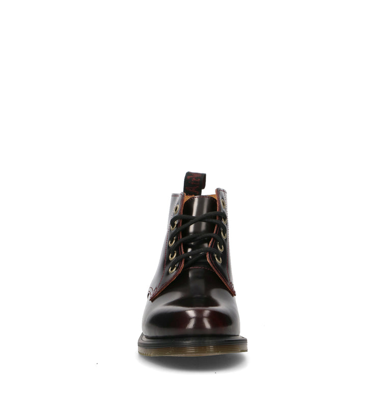 DR. MARTENS EMMELINE Anfibio donna bordeaux in pelle