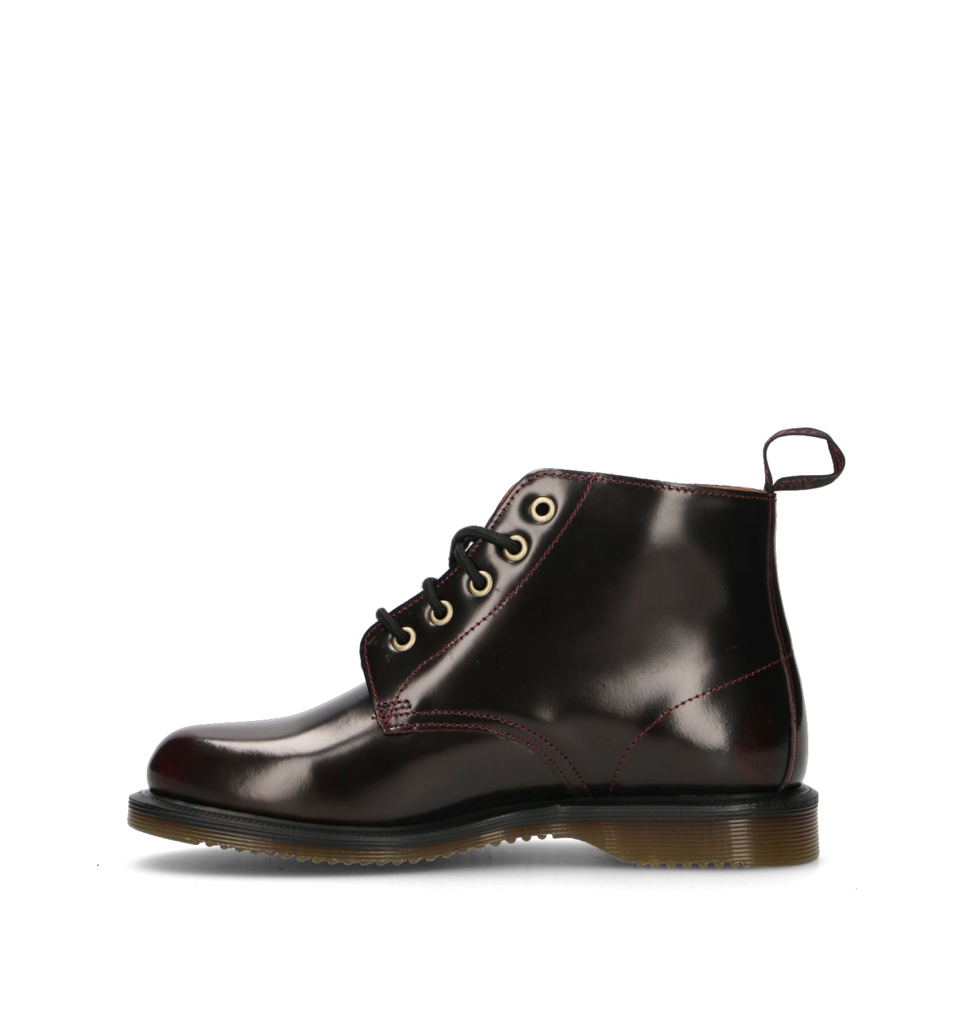 DR. MARTENS EMMELINE Anfibio donna bordeaux in pelle