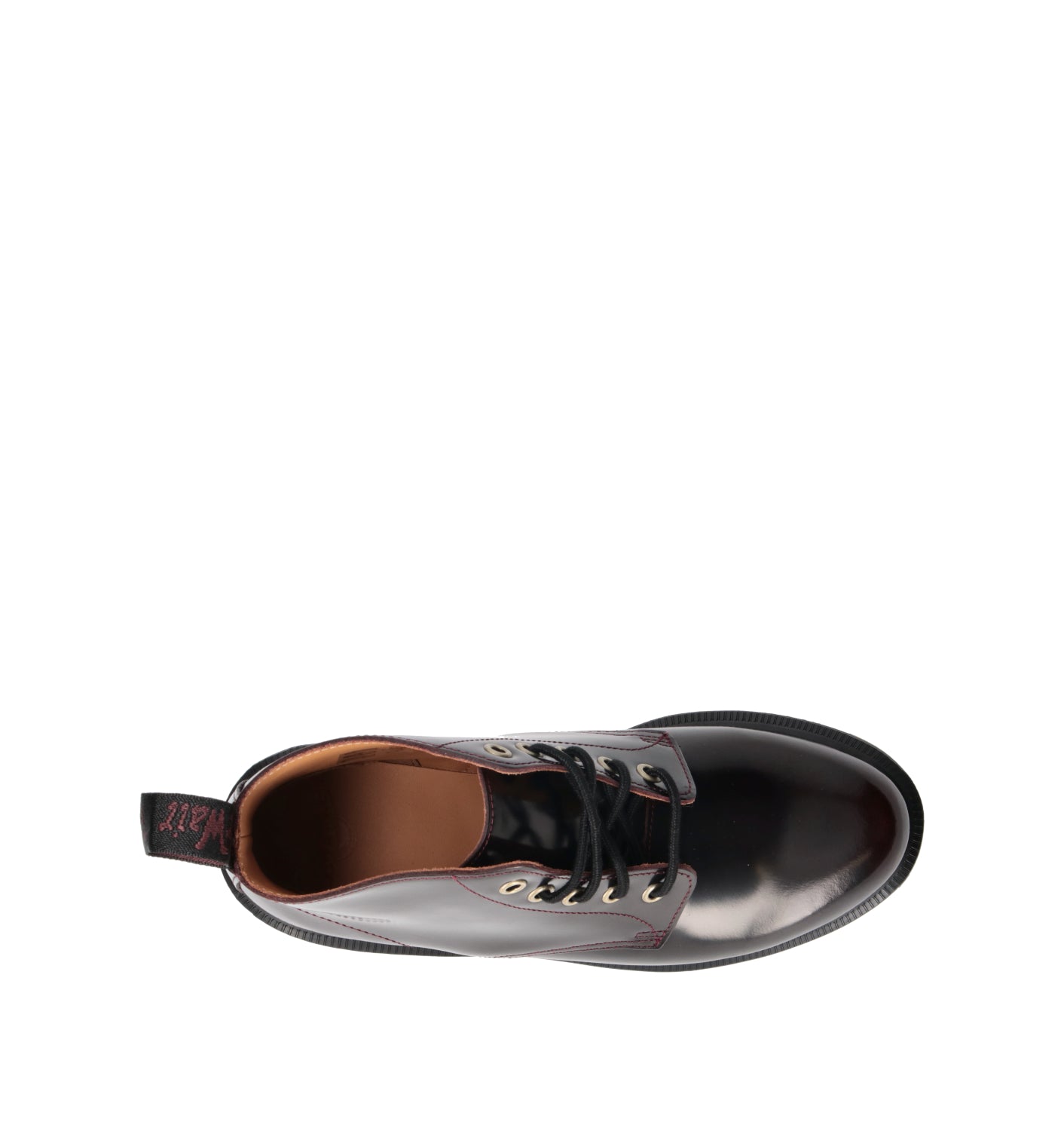 DR. MARTENS EMMELINE Anfibio donna bordeaux in pelle