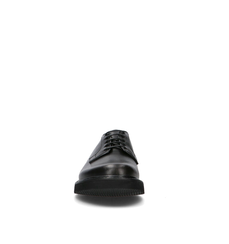 PREMIATA Stringata uomo nera in pelle