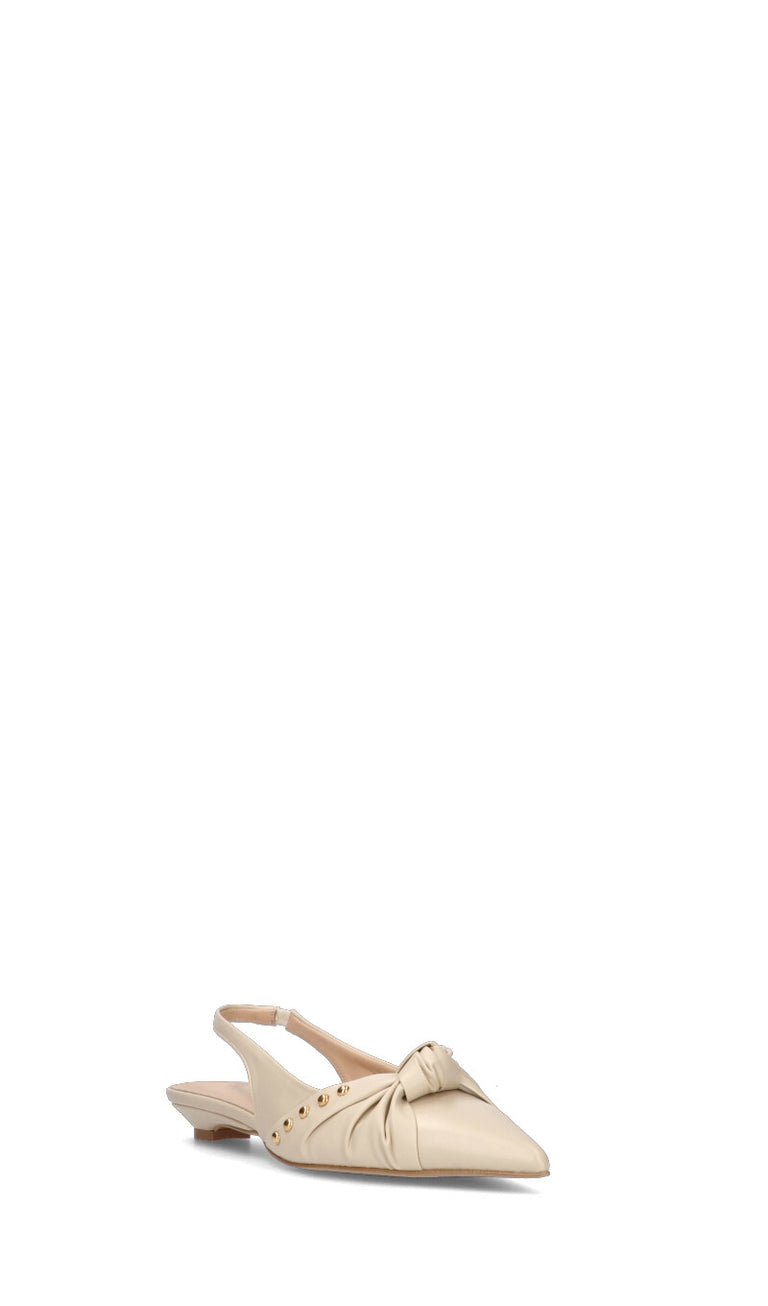 REBECCA VAN DIK Slingback donna beige