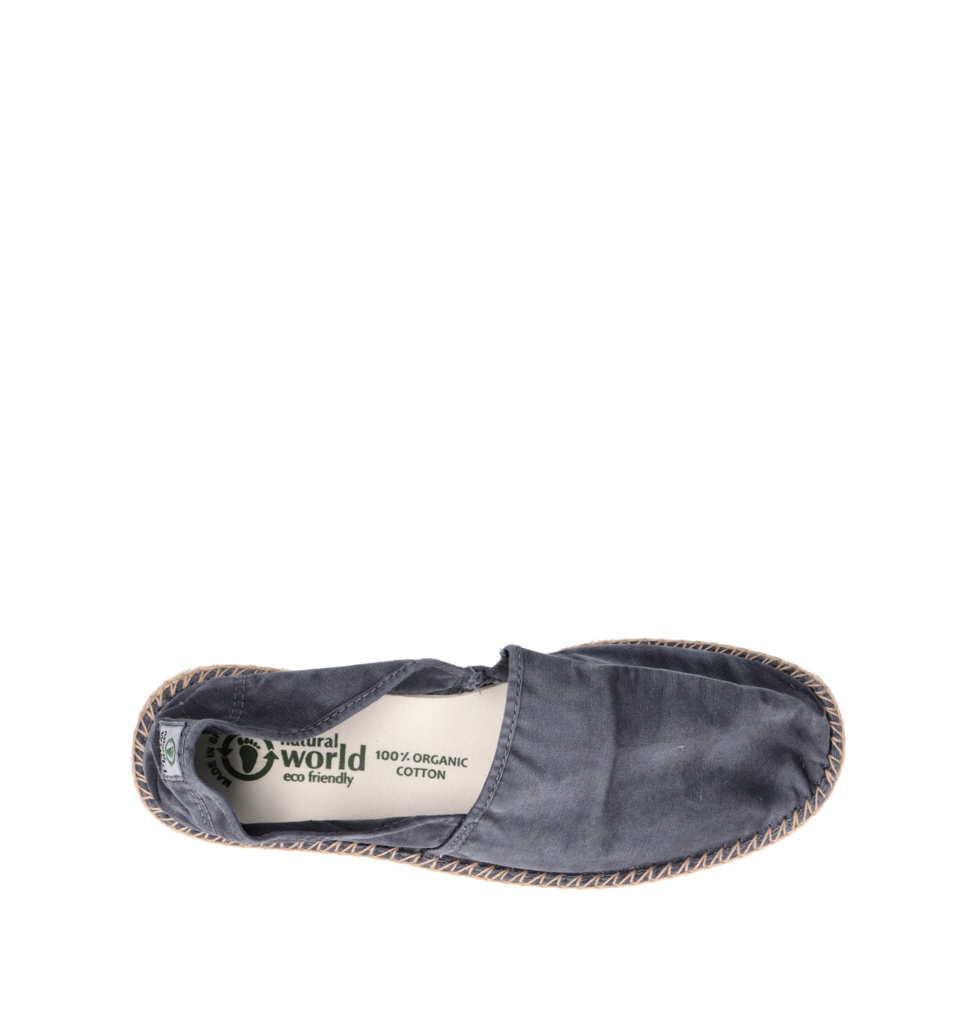 NATURAL WORLD Espadrillas uomo blu