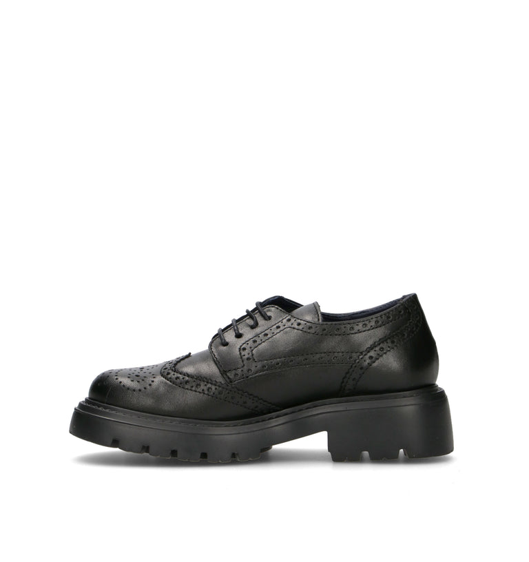 CALLAGHAN Stringata donna nera in pelle