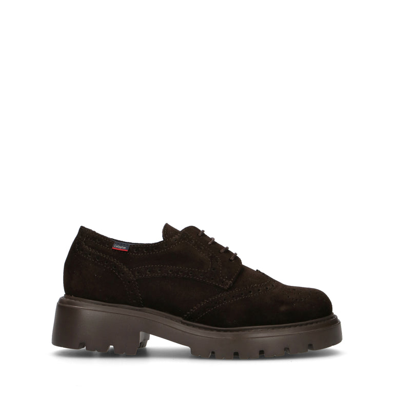CALLAGHAN Stringata donna testa di moro in suede
