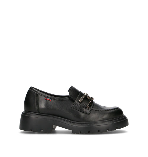 CALLAGHAN Mocassino donna nero in pelle