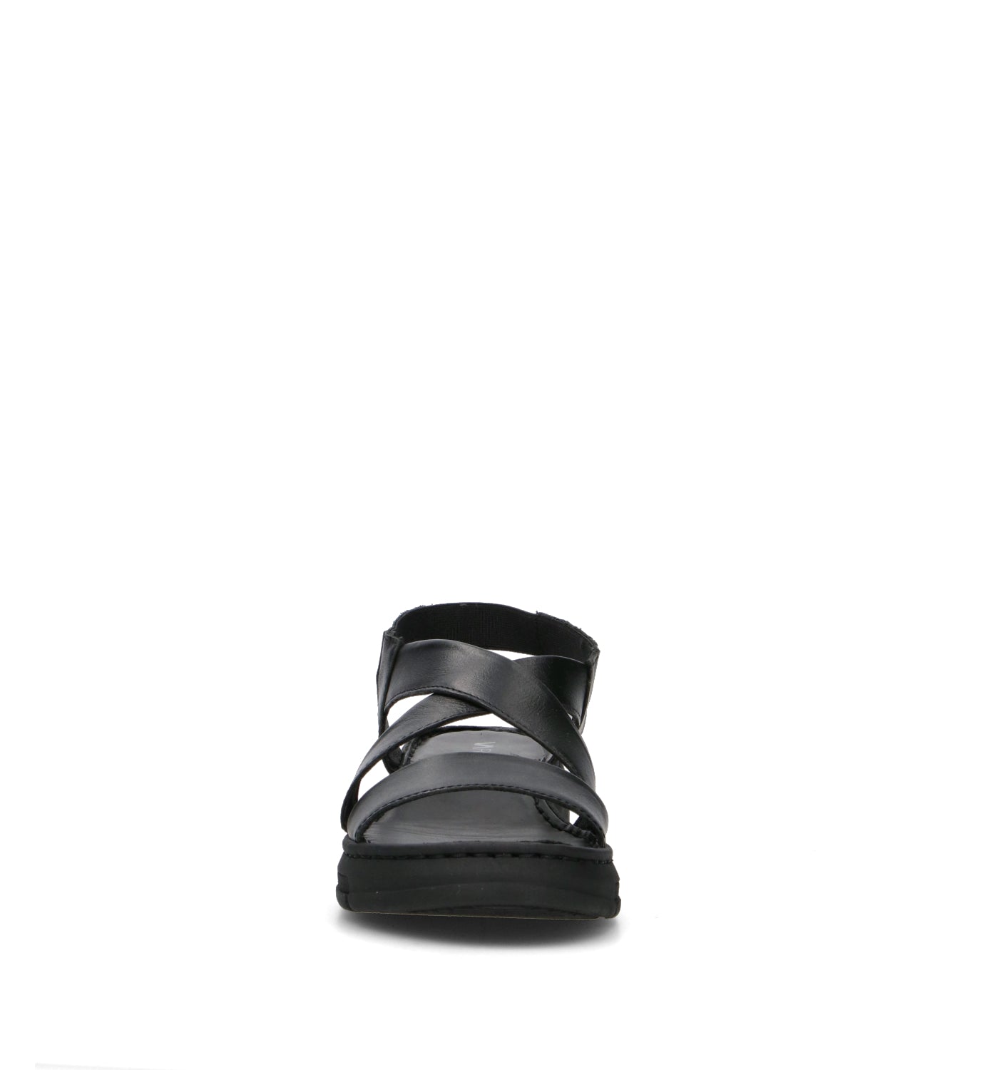 VARIOPINTO Sandalo donna nero in pelle