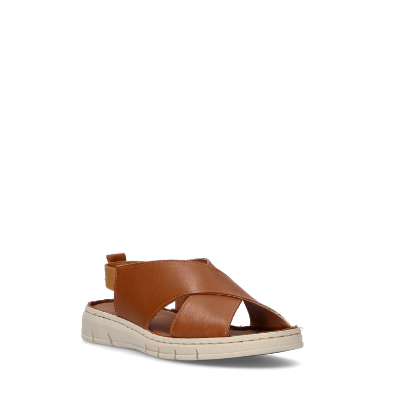 VARIOPINTO Sandalo donna cuoio in pelle