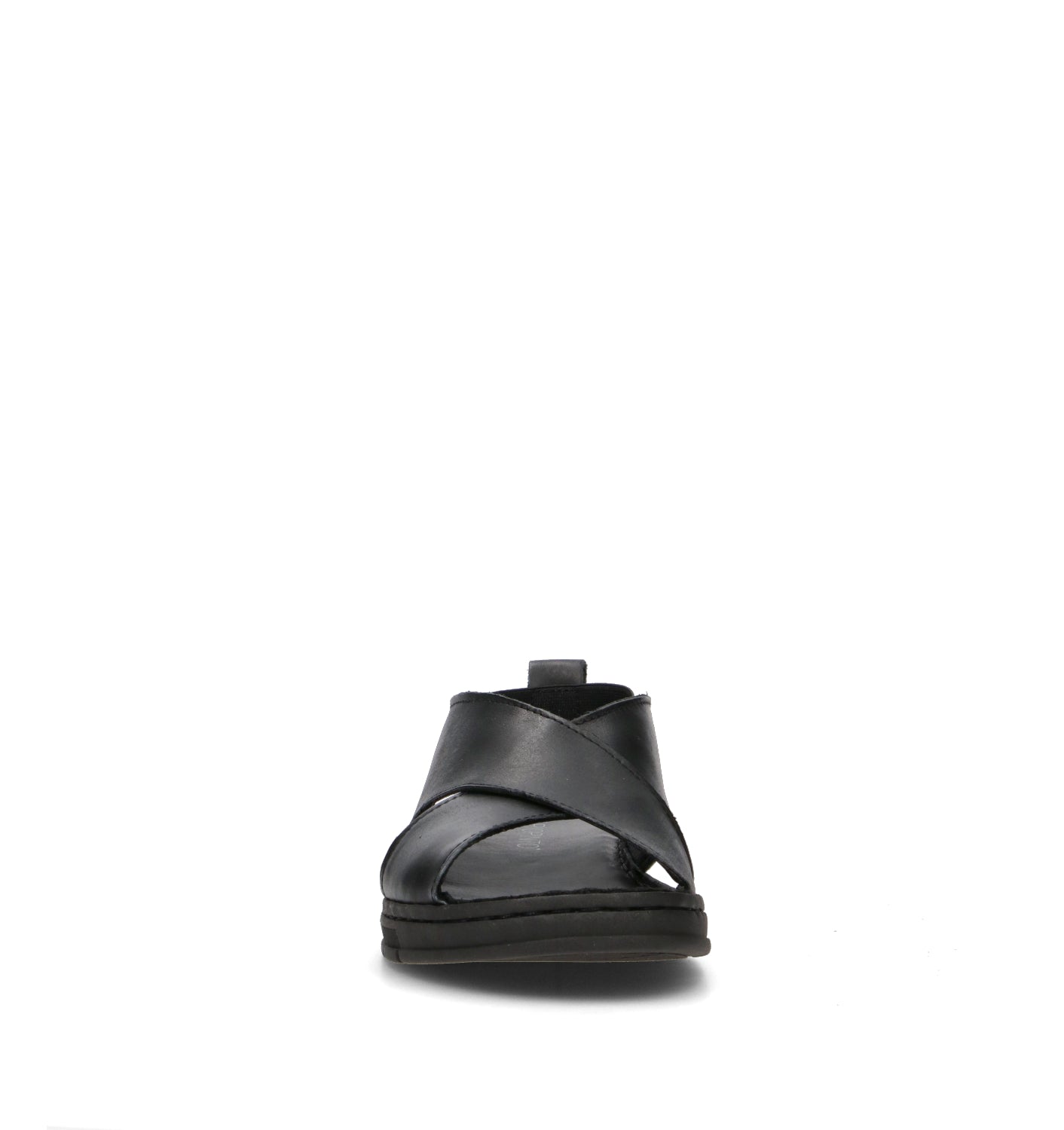 VARIOPINTO Sandalo donna nero in pelle