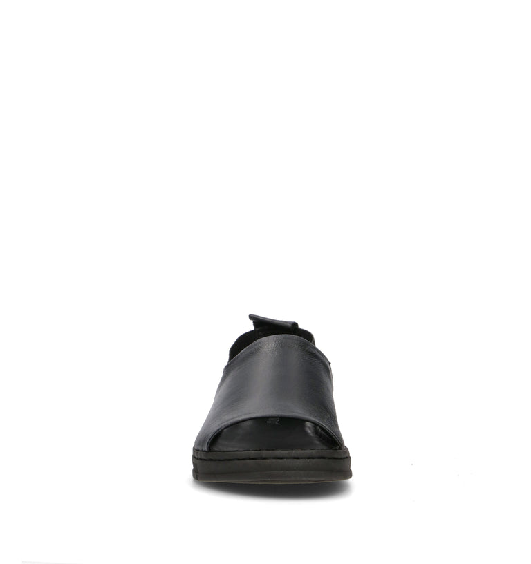 VARIOPINTO Sandalo donna nero in pelle