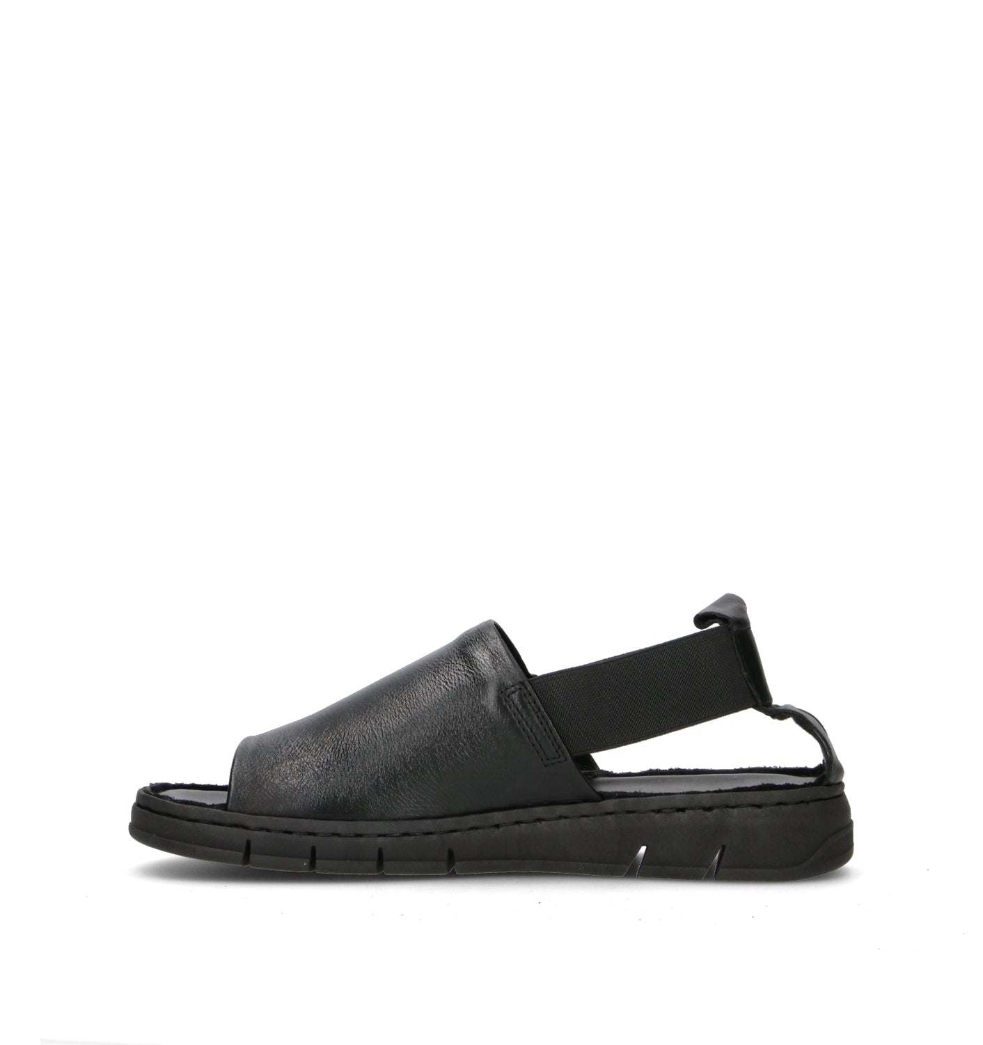 VARIOPINTO Sandalo donna nero in pelle