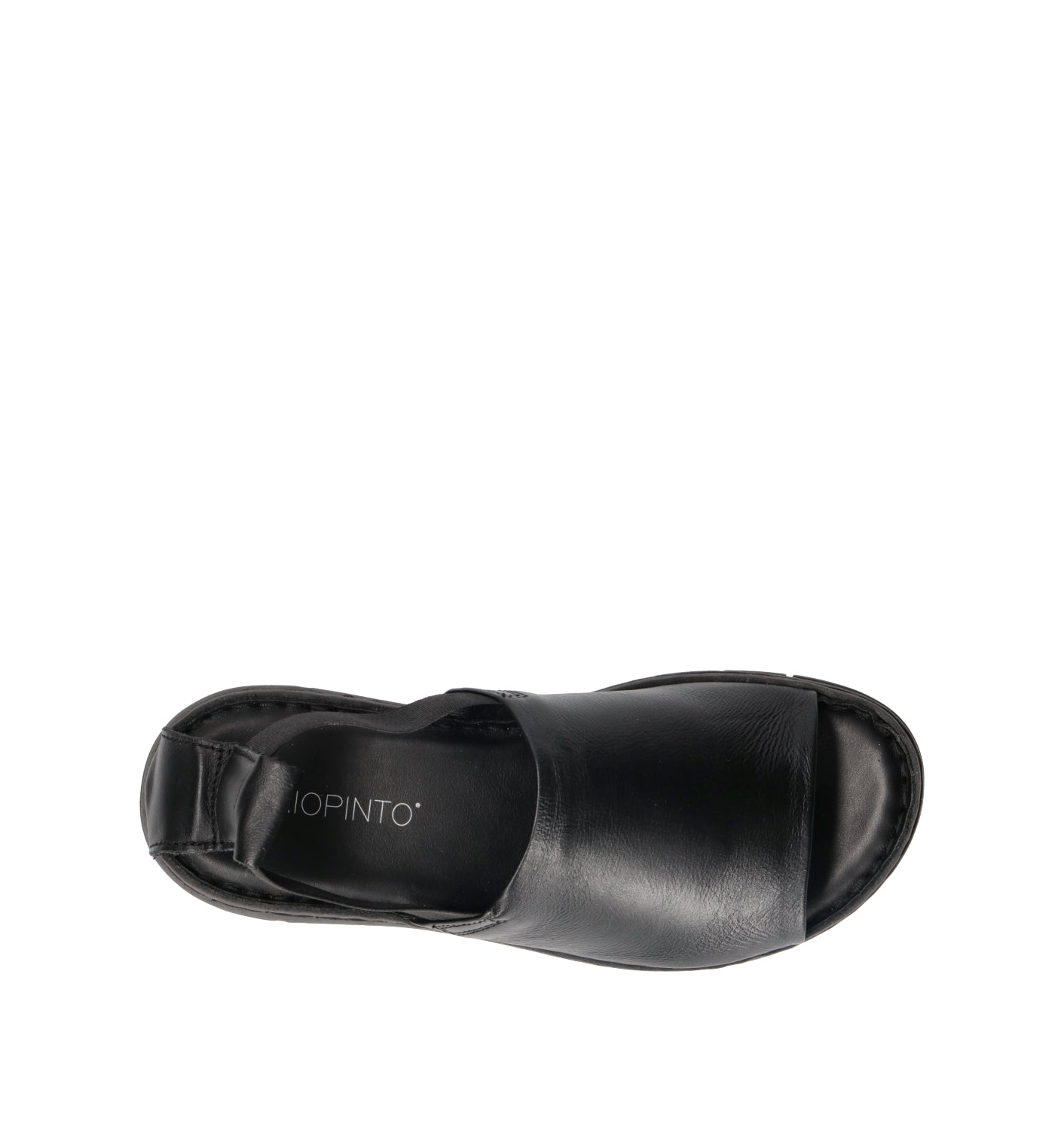 VARIOPINTO Sandalo donna nero in pelle