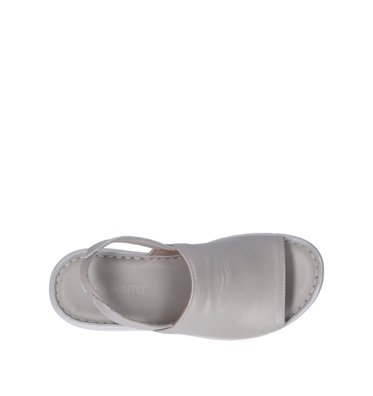 VARIOPINTO Sandalo donna bianco in pelle