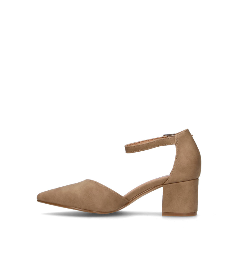 XTI FOOTWEAR Décolleté donna taupe