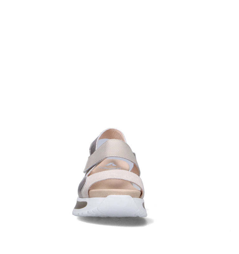 CALLAGHAN Sandalo donna panna/champagne in pelle