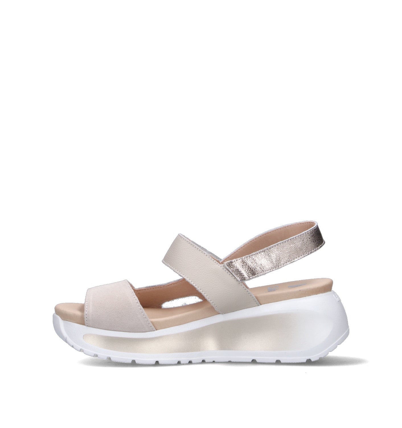 CALLAGHAN Sandalo donna panna/champagne in pelle