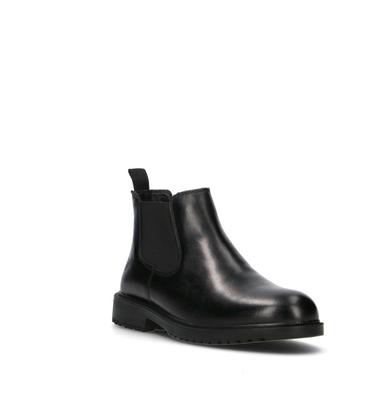 VALLEVERDE Beatles uomo nero in pelle