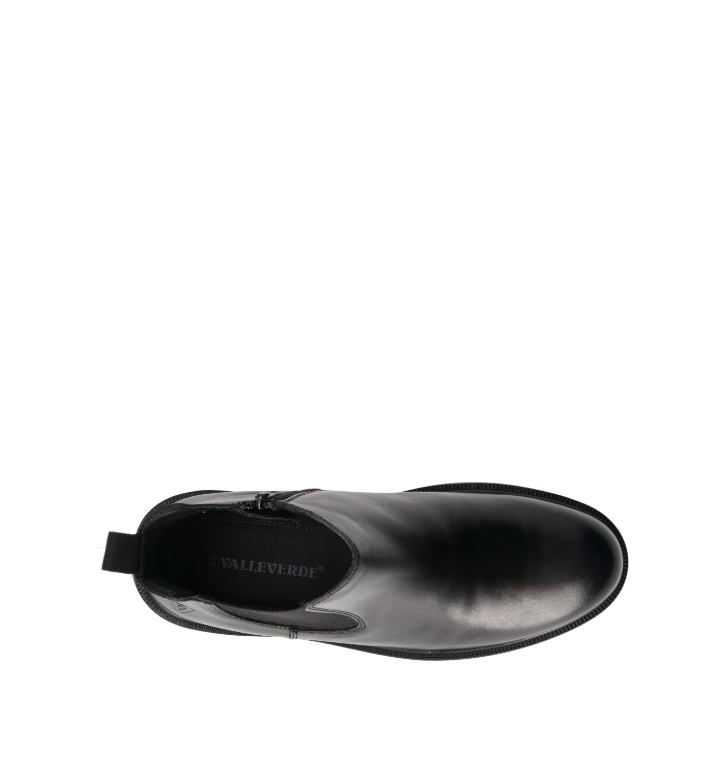 VALLEVERDE Beatles uomo nero in pelle