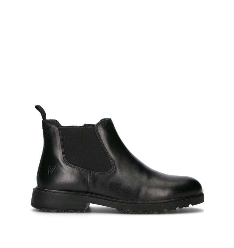 VALLEVERDE Beatles uomo nero in pelle