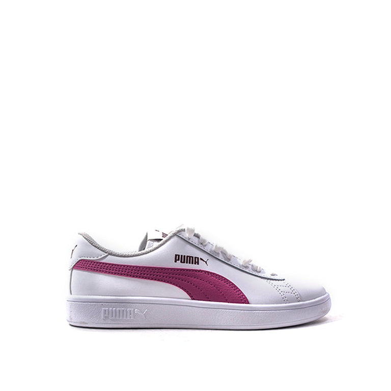 PUMA SMASH V2 L Sneaker ragazza bianca/rosa