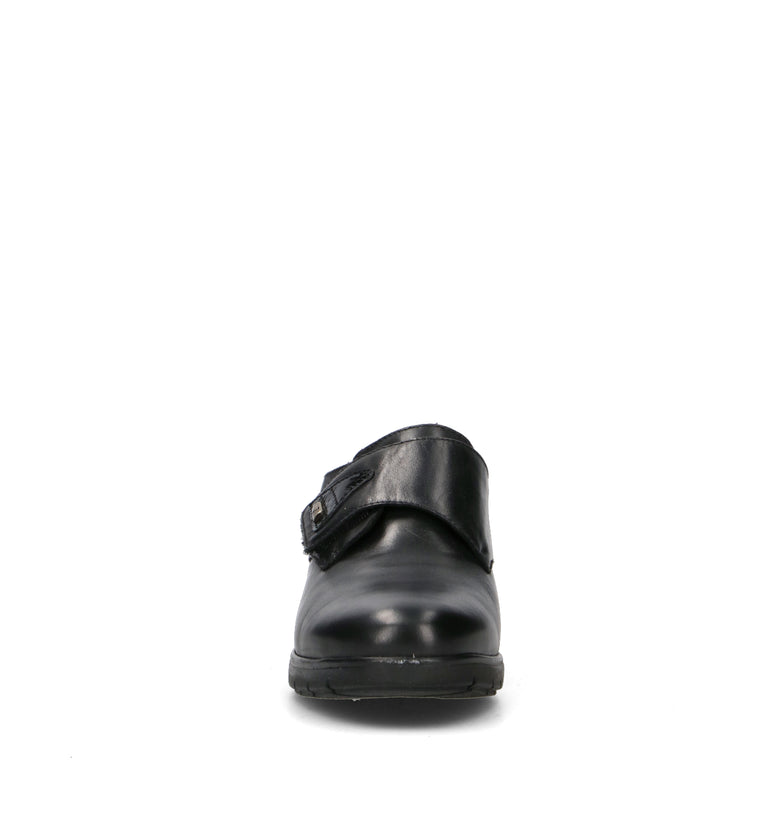 VALLEVERDE Scarpa comfort donna nera in pelle