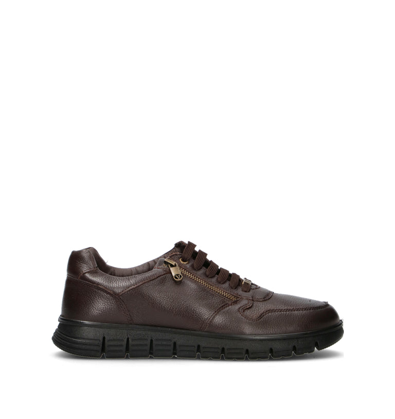 VALLEVERDE Sneaker uomo bianca in pelle