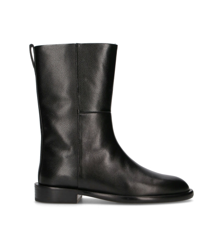 JVAM Tronchetto donna nero in pelle
