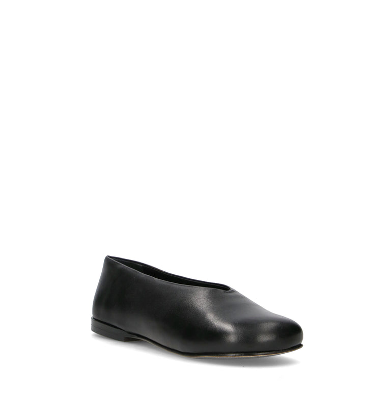 JVAM Ballerina donna nera in pelle