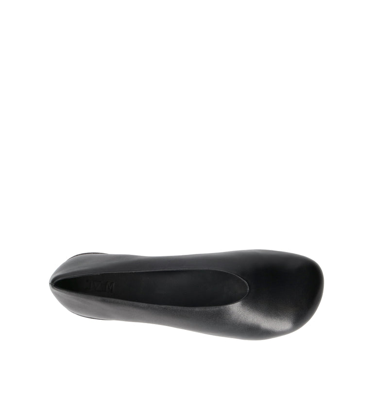 JVAM Ballerina donna nera in pelle
