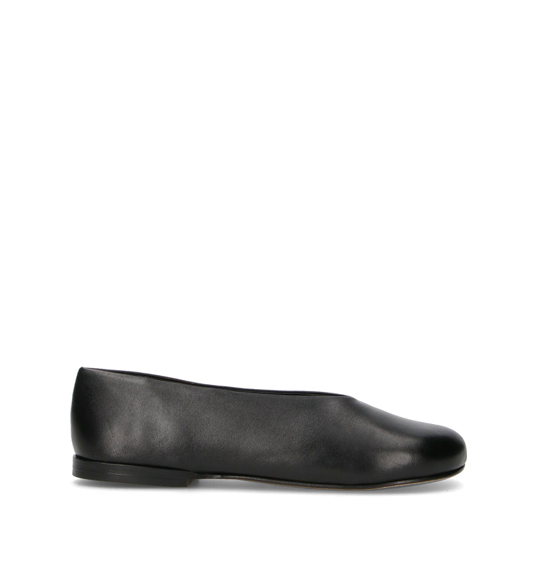 JVAM Ballerina donna nera in pelle