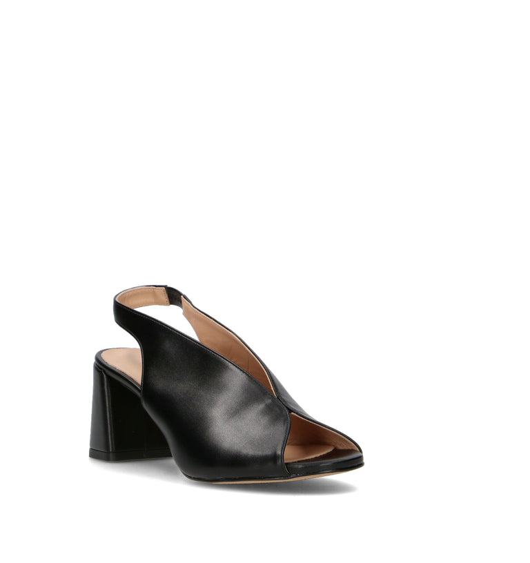 ALLESSENZA Sandalo donna nero