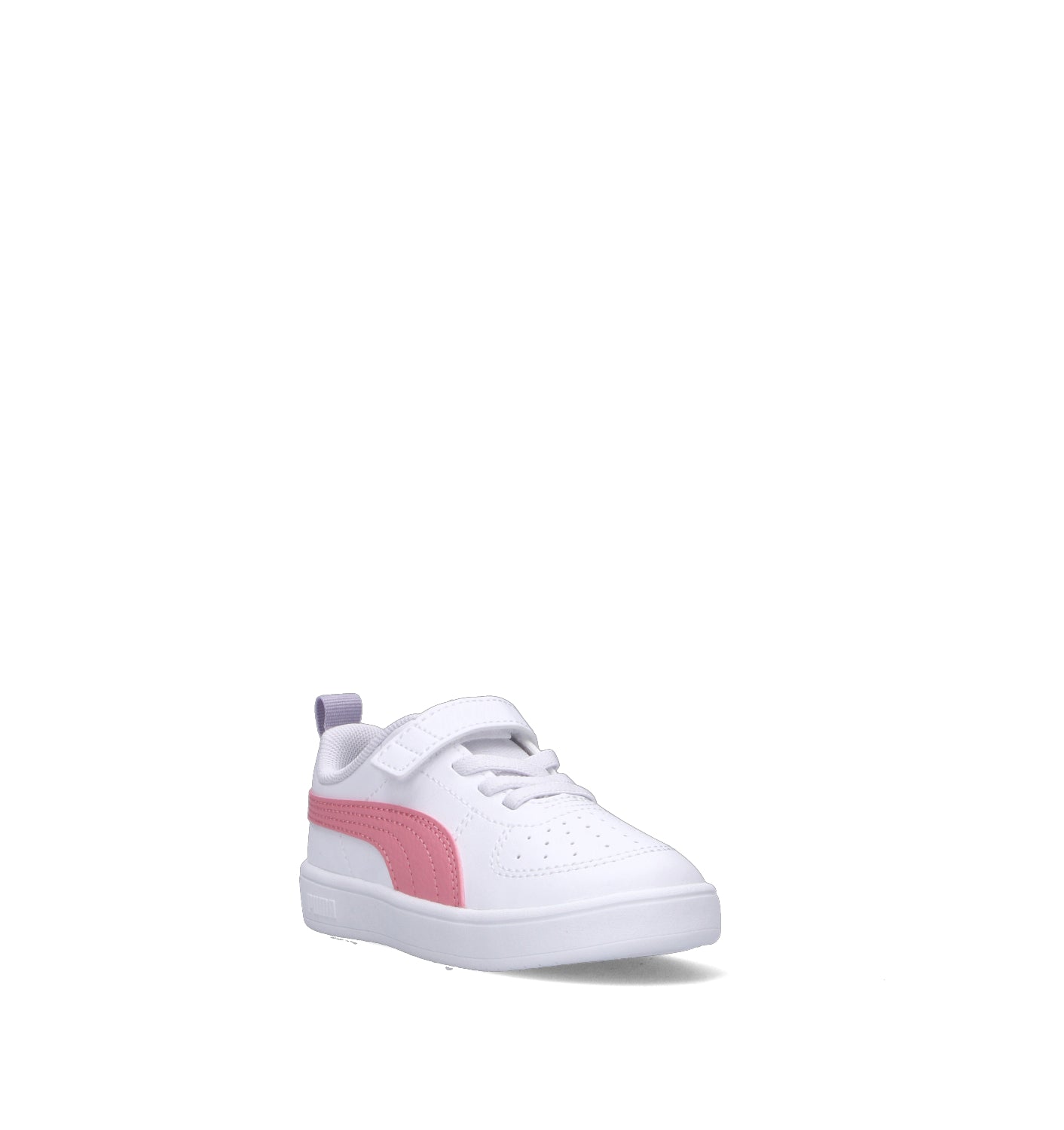 PUMA RICKIE AC + Inf  Sneaker bimba bianca/rosa