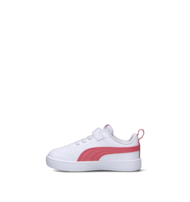 PUMA RICKIE AC + Inf Sneaker bimba bianca/rosa