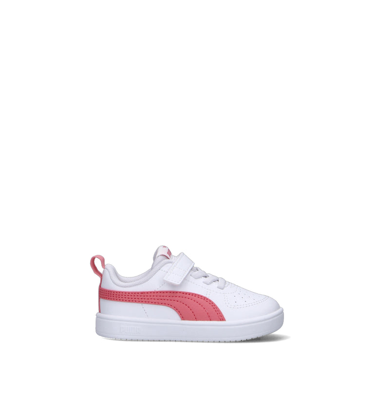 PUMA RICKIE AC + Inf Sneaker bimba bianca/rosa