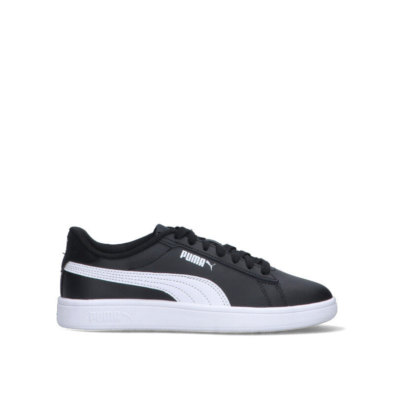 PUMA - SMASH 3.0 L Sneaker donna nera/bianca in pelle