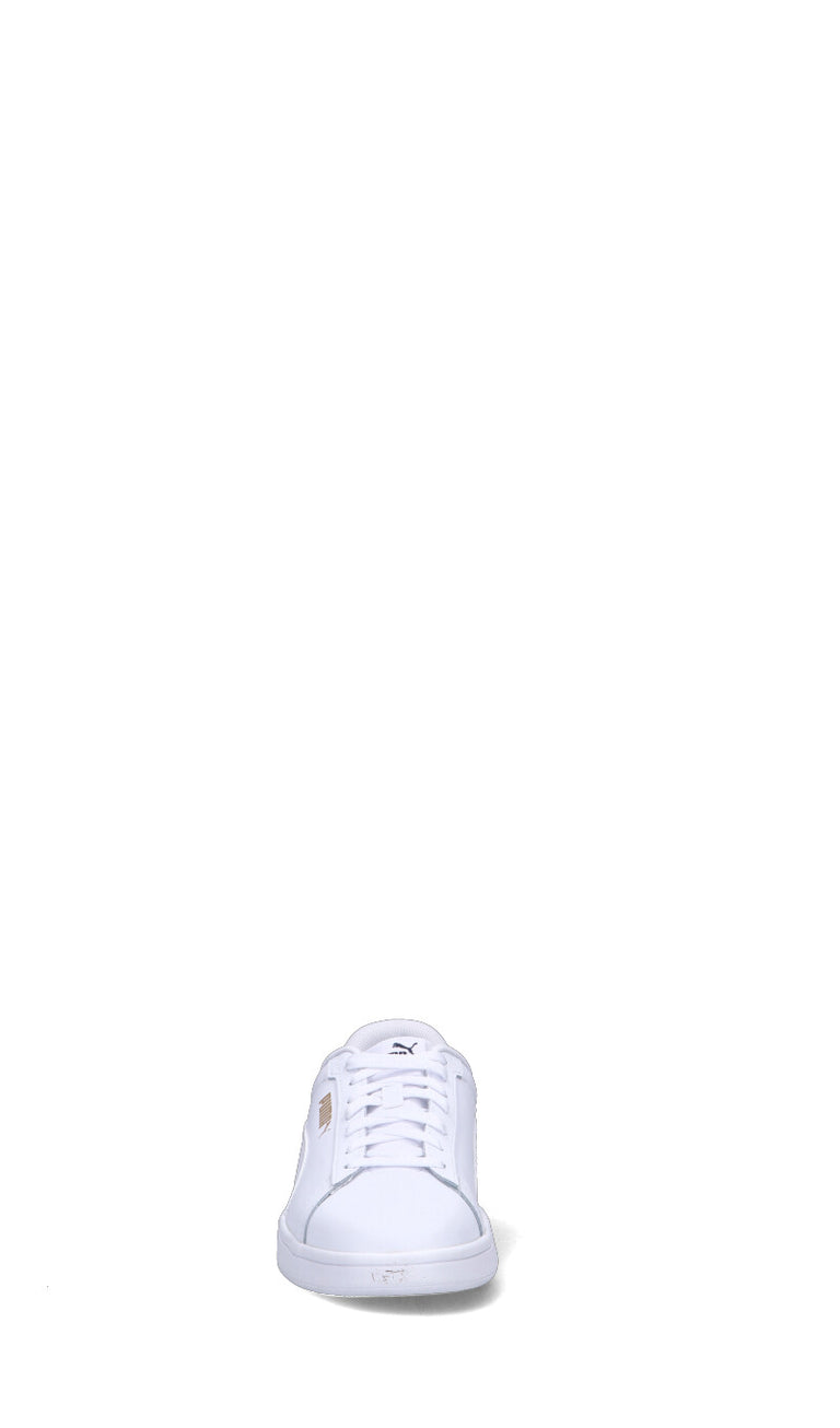 PUMA SMASH 3.0 Sneaker uomo bianca e navy in pelle