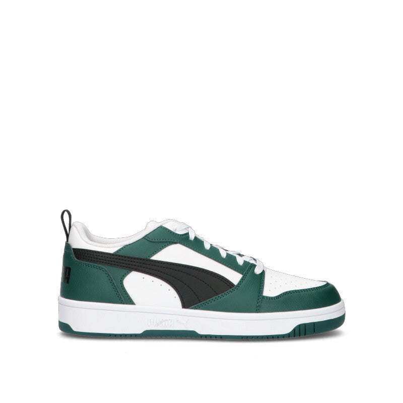 PUMA - REBOUND V6 LOW Sneaker uomo bianca/verde/nera