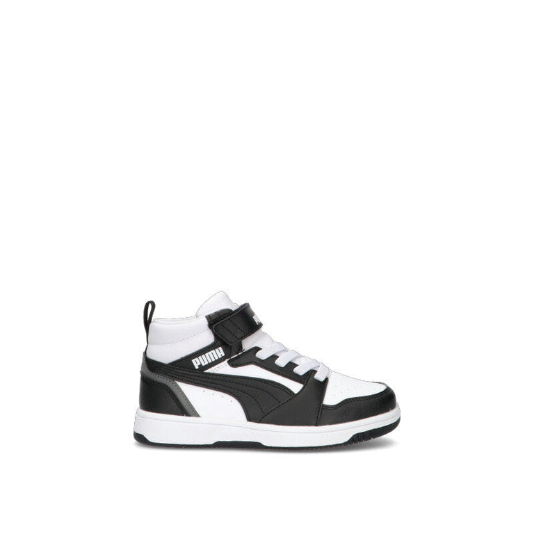 PUMA - REBOUND V6 MID AC + PS Sneaker bimbo bianca/nera