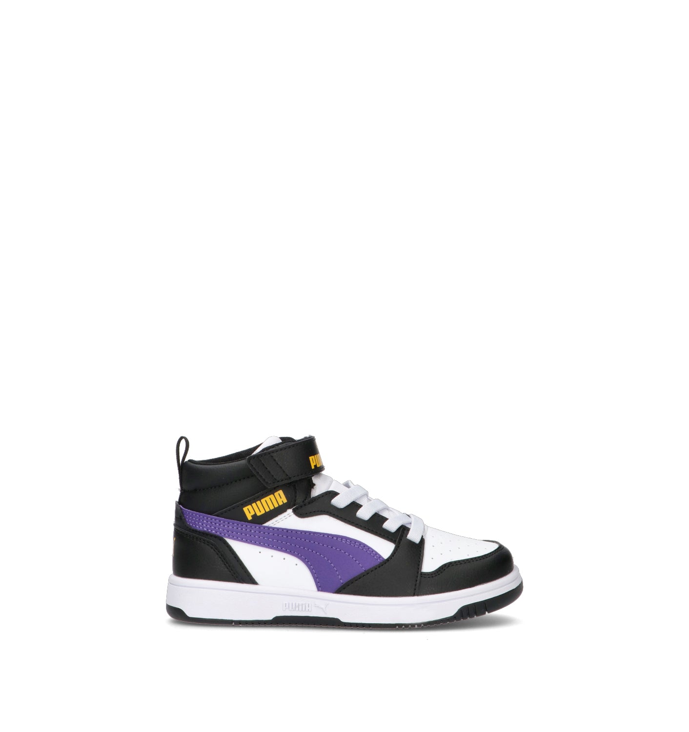PUMA REBOUND V6 MID AC + PS Sneaker bimba nera/bianca