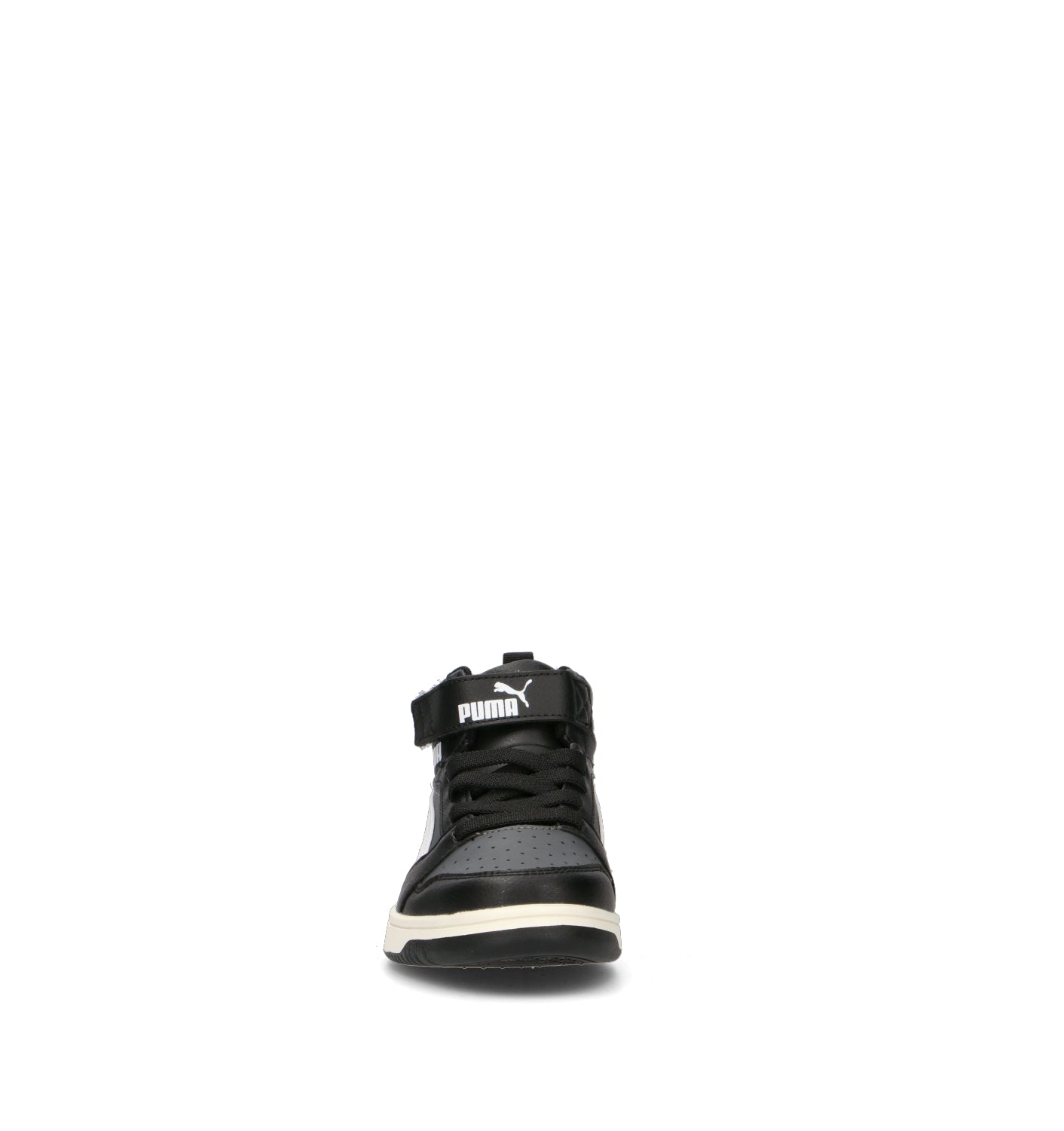PUMA REBOUND V6 MID AC + PS Sneaker bimbo nera/bianca