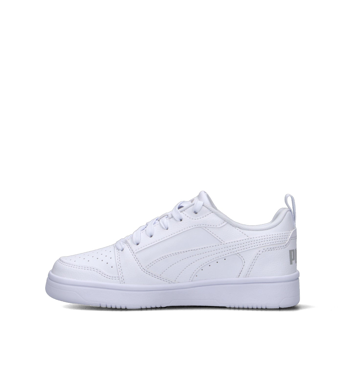 PUMA REBOUND V6 LO Jr Sneaker ragazza bianca