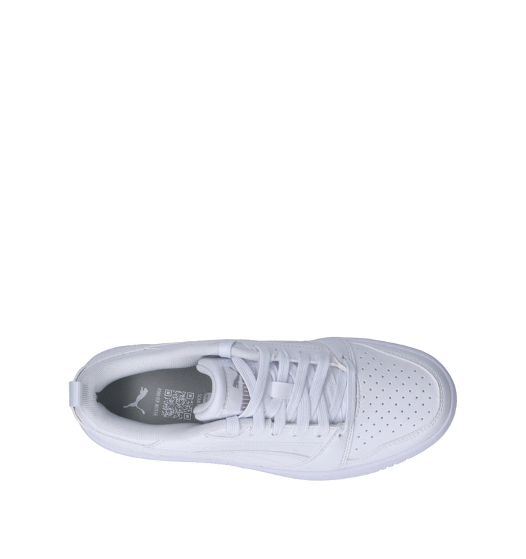 PUMA REBOUND V6 LO Jr Sneaker ragazza bianca