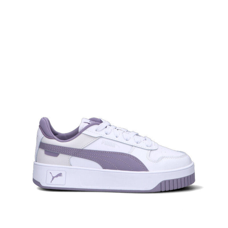 PUMA - CARINA STREET JR Sneaker ragazza bianca/lilla in pelle