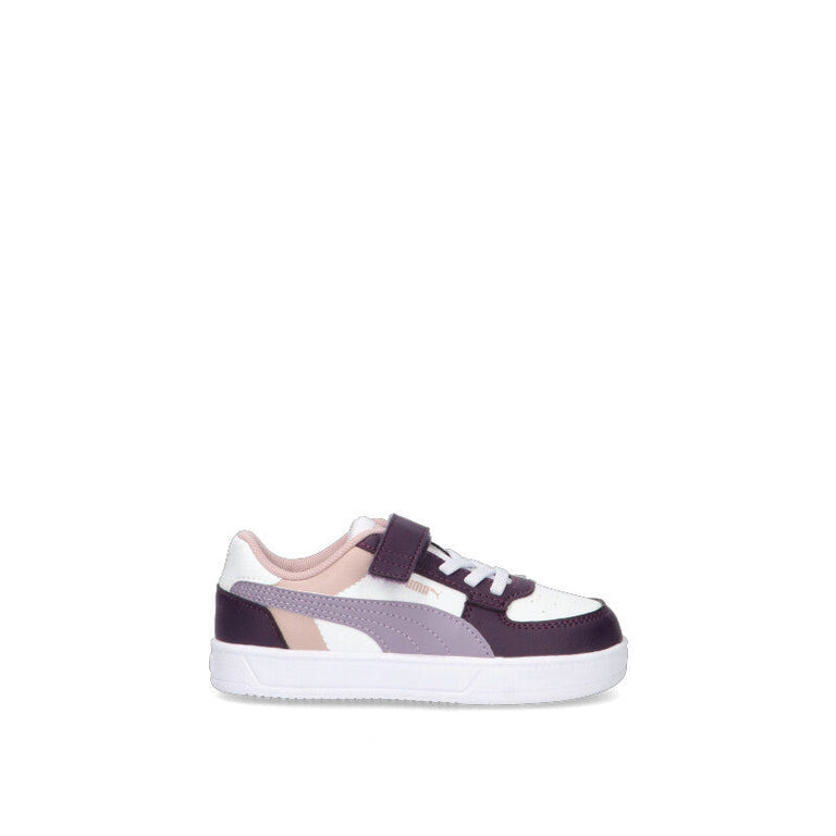 PUMA Sneaker bimba bianca/viola