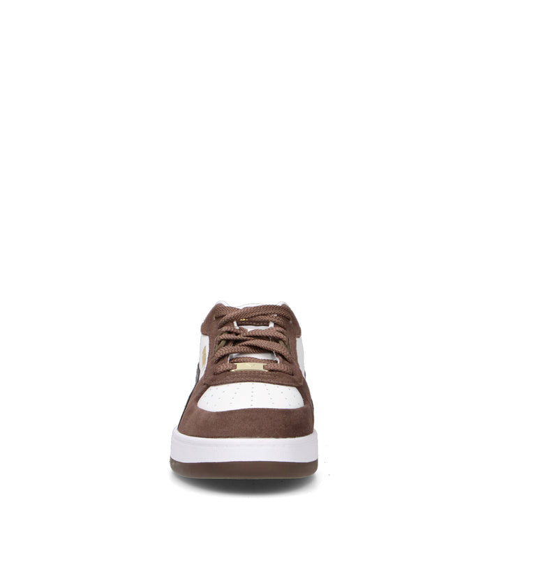 PUMA CAVEN 2.0 LUX SD Sneaker uomo bianca/marrone