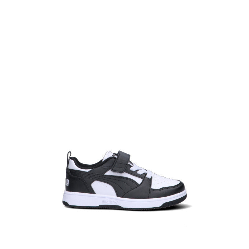PUMA - REBOUND V6 LO AC + PS Sneaker bimbo bianca/nera