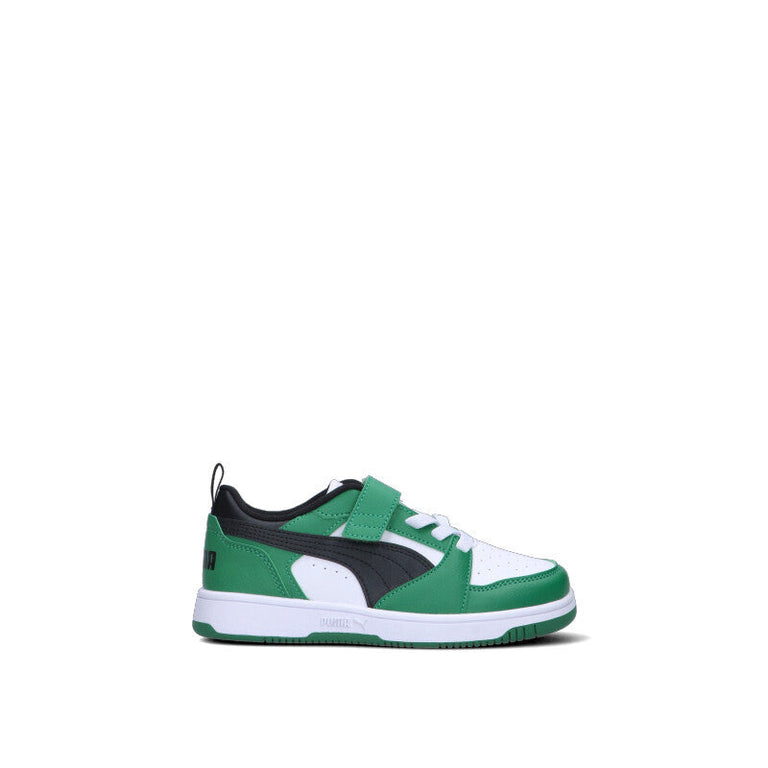 PUMA - REBOUND V6 LO AC PS Sneaker bimbo verde/bianca